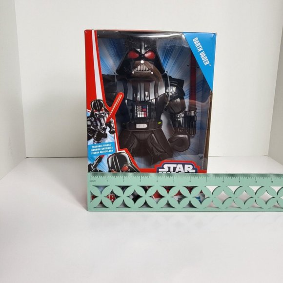 Star Wars Disney Darth Vader Galactic Heroes Mega Mighties 10" Action Figure New - Picture 13 of 15